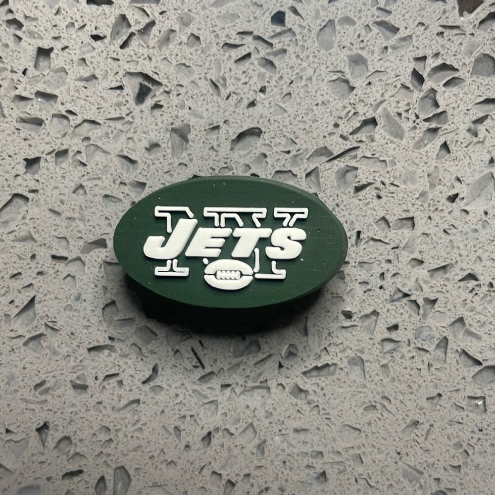 7/$10 NFL New York Jets crocs shoe charms jibbitz